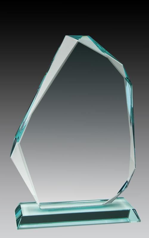 Glass Jade Iceberg Award - shoptrophies.com