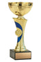 Gold and Blue Euro Cup - shoptrophies.com