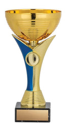 Gold and Blue Venus Cup - shoptrophies.com