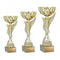 Gold with Silver Wing Economy Cup - shoptrophies.com