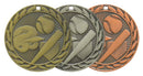 Iron Baseball Medal - shoptrophies.com