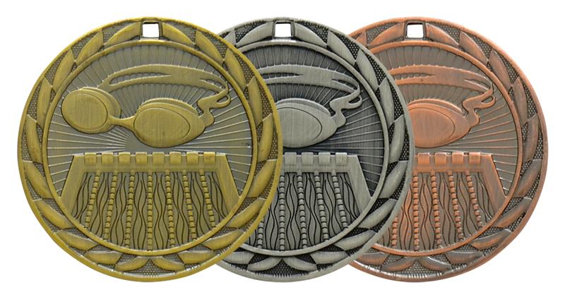Iron Swimming Medal - shoptrophies.com