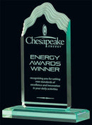 Jade Wave Acrylic Award - shoptrophies.com