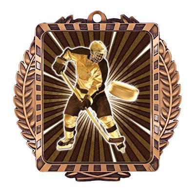 Lynx Hockey Player Medal - shoptrophies.com
