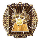 Lynx Series 5 pin Bowling Medal - shoptrophies.com