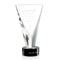 Mustico Optical Crystal Award Black Base - shoptrophies.com