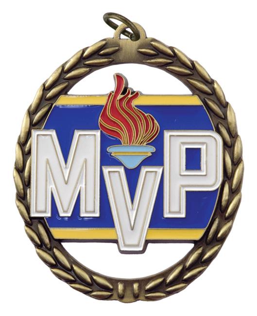 Negative Space MVP Gold Medal - shoptrophies.com