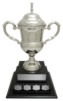 Nickel Plated 2 Tier Glasgow Cup - shoptrophies.com