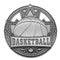 Patriot Basketball Medal - shoptrophies.com