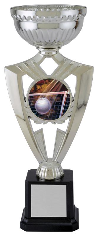 Plastic and Metal Silver Victory Cup - shoptrophies.com