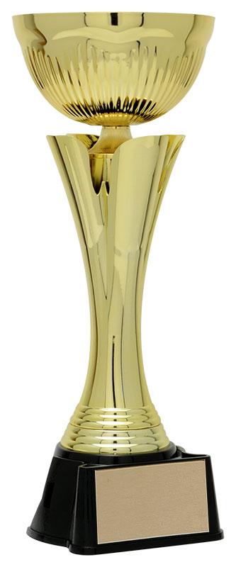 Plastic Florano Cup with Amazon Gold Bowl - shoptrophies.com