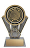 Resin Apex Darts Antique Silver & Gold Trophy - shoptrophies.com