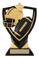 Resin Apex Shield Football Trophy - shoptrophies.com