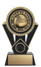 Resin Apex Volleyball Black Gold Trophy - shoptrophies.com