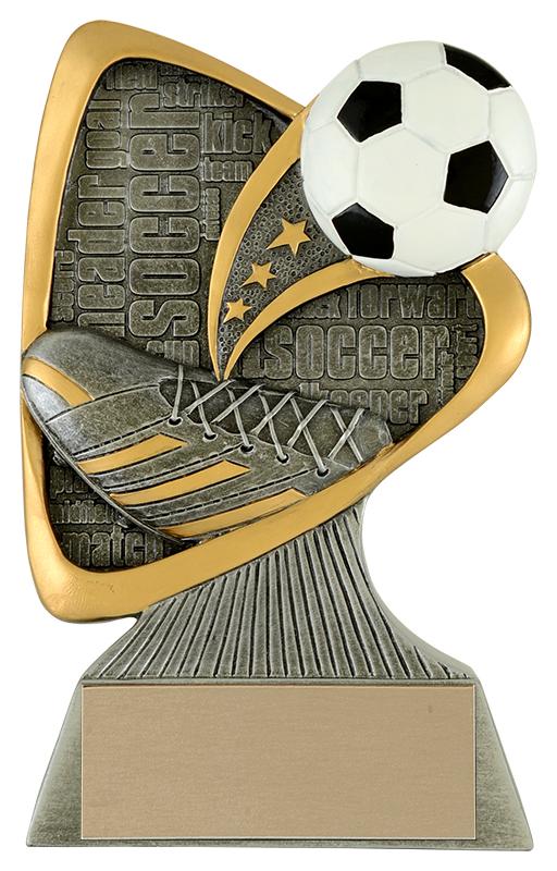 Resin Avenger Soccer Trophy - shoptrophies.com