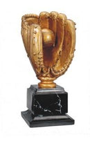 Resin Baseball Glove with Base Trophy - shoptrophies.com