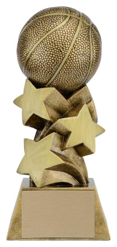 Resin Blizzard Basketball Trophy - shoptrophies.com