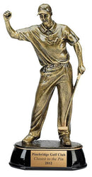 Resin Celebration Golfer Trophy - shoptrophies.com
