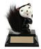 Resin Ceramic Skunk Trophy - shoptrophies.com