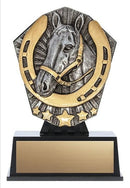 Resin Cosmos Mini Horse Trophy - shoptrophies.com