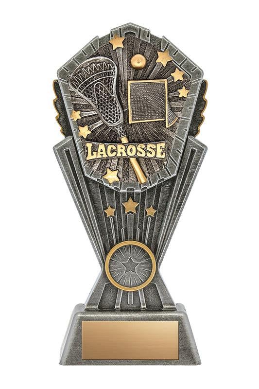 Resin Cosmos Series Lacrosse Trophy - shoptrophies.com
