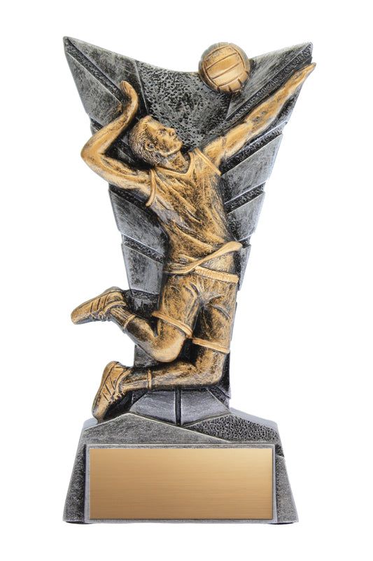Resin Delta Volleyball Trophy - shoptrophies.com