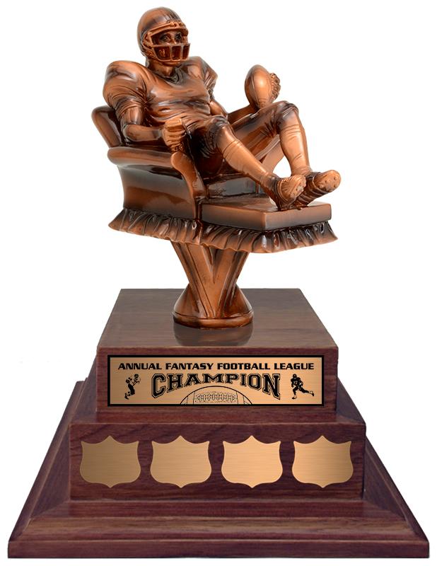 Resin Fantasy Football Annual Trophy - shoptrophies.com