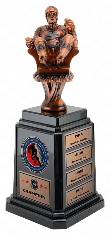 Resin Fantasy Hockey Tower Base Trophy - shoptrophies.com
