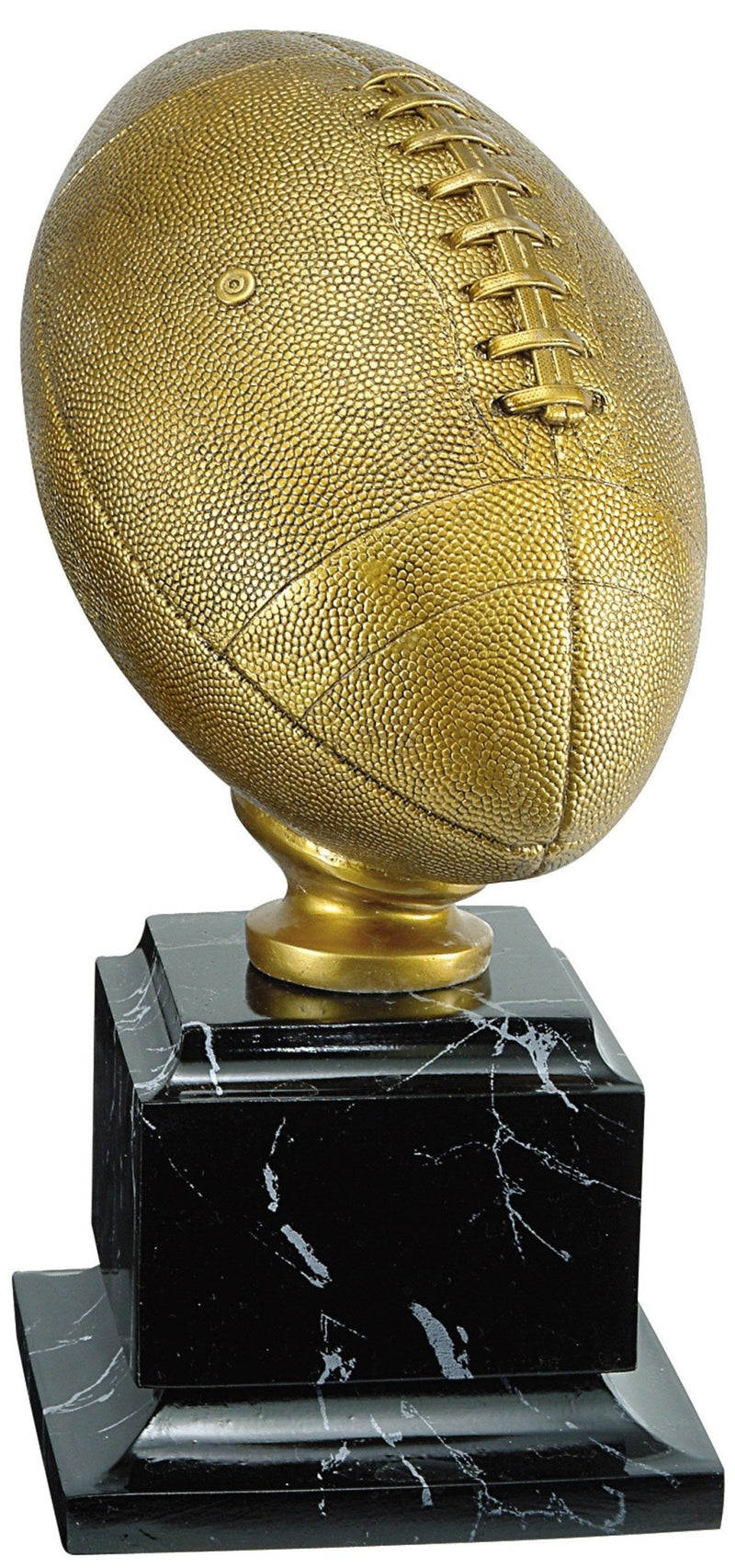 Resin Football Gold with Base Trophy - shoptrophies.com