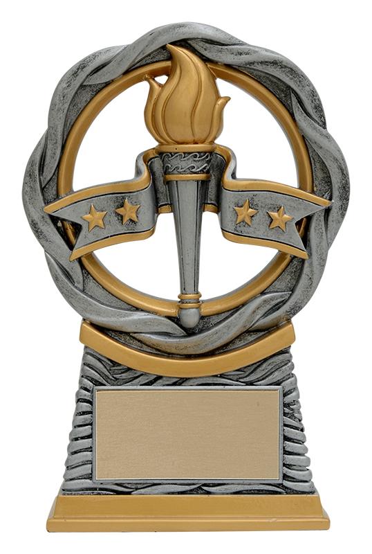 Resin Fusion Victory Medal Trophy - shoptrophies.com