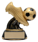Resin Golden Cleat Soccer Trophy - shoptrophies.com