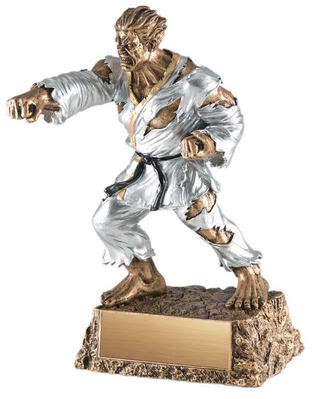 Resin Martial Arts Monster Trophy - shoptrophies.com