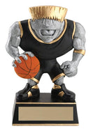 Resin Muscle Head Basketball Trophy - shoptrophies.com