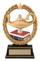 Resin Negative Space Knowledge Trophy - shoptrophies.com