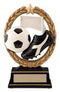 Resin Negative Space Soccer Trophy - shoptrophies.com