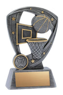 Resin Pro Shield Basketball Trophy - shoptrophies.com