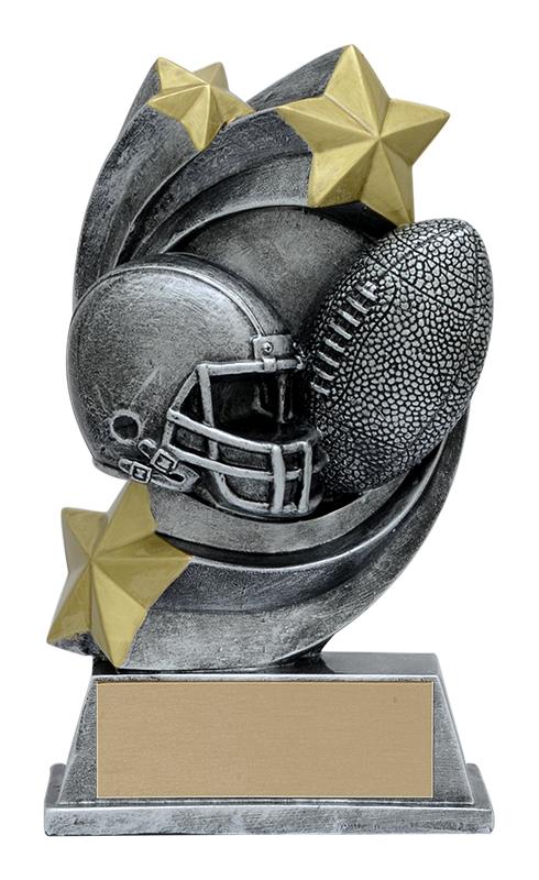 Resin Pulsar Football Trophy - shoptrophies.com