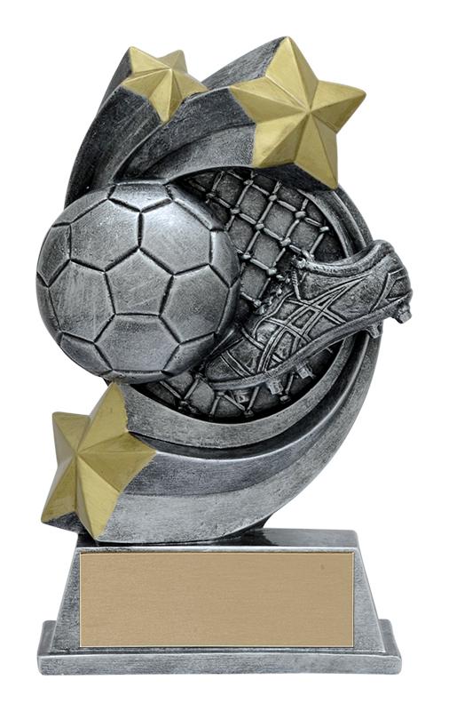 Resin Pulsar Soccer Trophy - shoptrophies.com