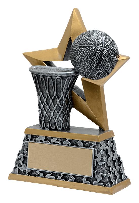Resin Rockstar Basketball Trophy - shoptrophies.com
