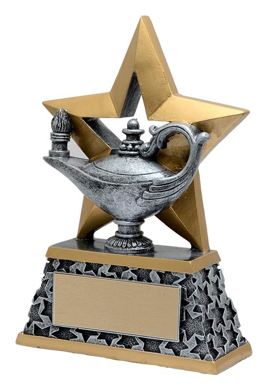 Resin Rockstar Knowledge Trophy - shoptrophies.com