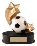 Resin Shooting Star Soccer Trophy - shoptrophies.com