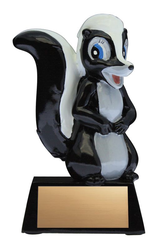 Resin Skunk Trophy - shoptrophies.com