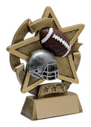 Resin Star Gazer Football Trophy - shoptrophies.com