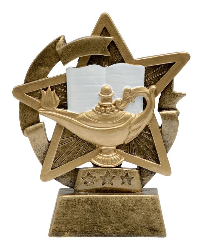 Resin Star Gazer Knowledge Trophy - shoptrophies.com