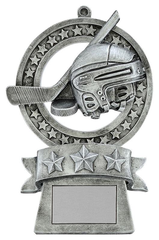 Resin Star Medal Hockey Trophy - shoptrophies.com