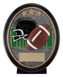 Resin Three Star Football Trophy - shoptrophies.com