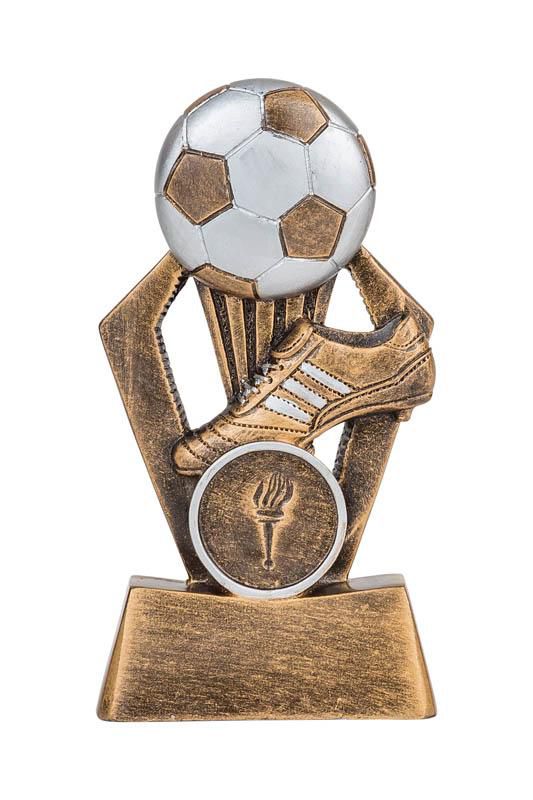 Resin Volcano Soccer Trophy - shoptrophies.com