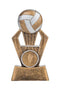 Resin Volcano Volleyball Trophy - shoptrophies.com