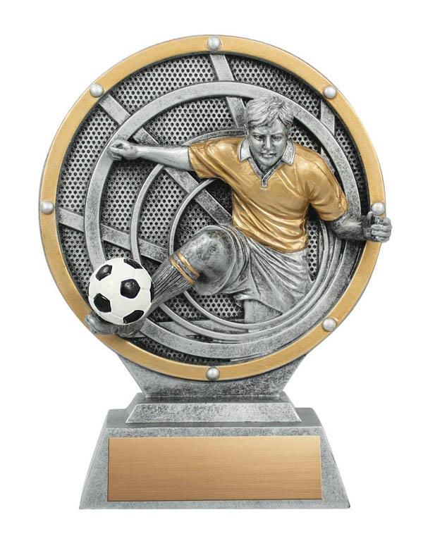 Resin Vortex Male Soccer Trophy - shoptrophies.com