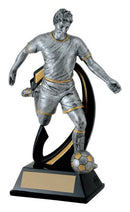 Resin Wave Male Soccer Trophy - shoptrophies.com